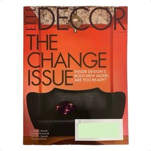 Elle Decor Magazine October 2023 The Change Issue Inside Designs Charlap Hyman